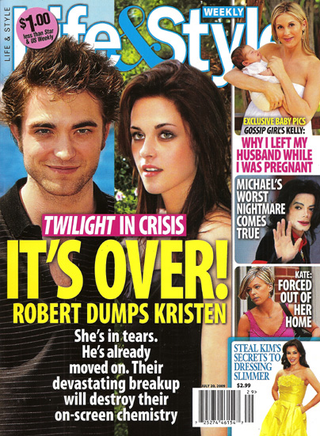 Illustration for article titled This Week In Tabloids: Michael's Drug & eBay Addiction; Twilight Star Put In Box